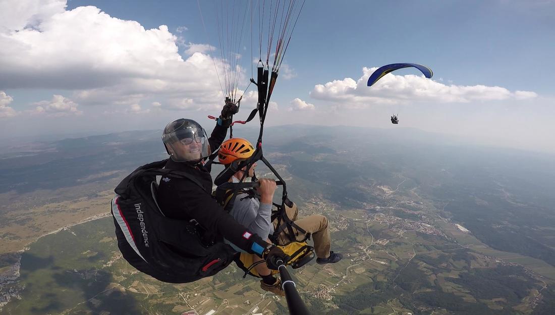 Paragliding Tandem Istra Buzet